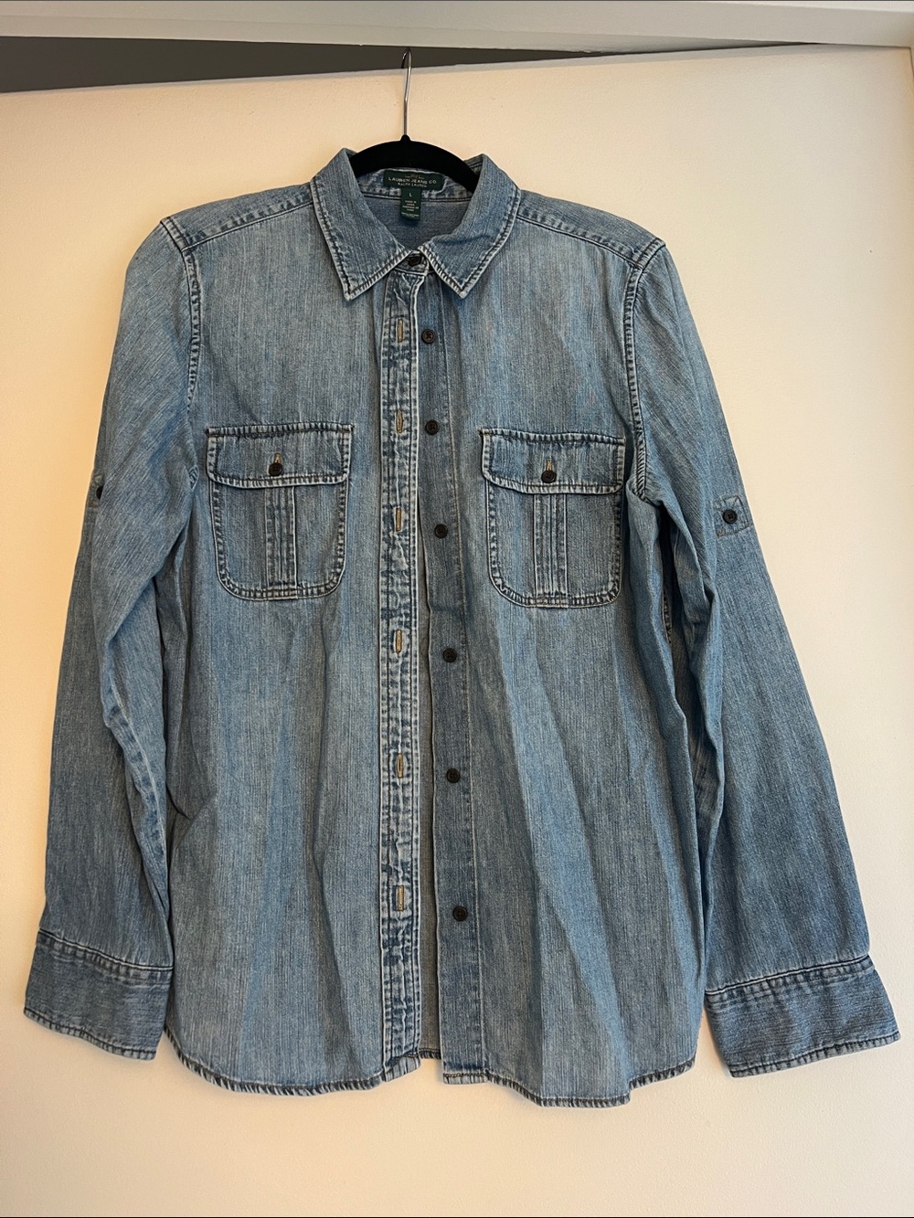 Ralph Lauren Light Blue Denim Shirt